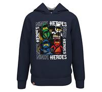 LEGO Ninjago Jungen Kapuzenpullover Hoodie M12010723, Felpa con Cappuccio Unisex - Adulto, 590, 92
