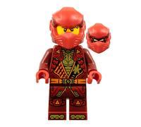 LEGO ninjago Kai Draghi Rising Con Scuro Red Head Avvolgere Statuette Da 71830