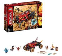 LEGO Ninjago Katana 4x4 con 5 Minifigure, Playset Maestri dello Spinjitzu, 70675