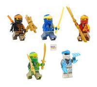 LEGO Ninjago: LEGO Ninjago Combo Set: 5 minifgures Ninja Core (Lloyd, Jay, Cole, Zane e Kai)