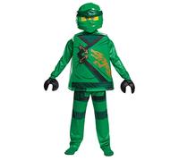 Lego Ninjago Lloyd Costume Bambino - Costume Ninja per Bambini, Abito per Halloween, Compleanni e Party, Disponibile, L