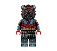 LEGO Ninjago Lord Raz con segni rossi minifigure del 71833