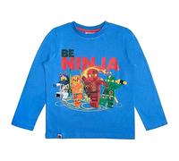 LEGO Ninjago - Maglietta a maniche lunghe, Blu 2., 128 cm