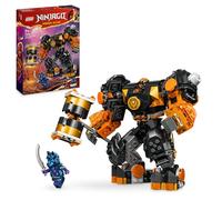 LEGO NINJAGO Mech Elemento di Terra di Cole, Giochi d'Azione per Bambini e Bambine da 7 Anni, Action Figure Snodabile da Battaglia, Giocattolo Personalizzabile con 2 Minifigure, Regalo Ninja 71806