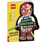 LEGO® NINJAGO® - Mein großes Minifigur-Malbuch: in einzigartiger Minifigurform