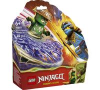 Lego - Ninjago Nya Contro Spinner Mostro Mutazione -71849, Multicolore Lego