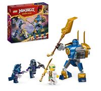 LEGO NINJAGO Pack Mech da Battaglia di Jay, Giochi per Bambini e Bambine da 6 Anni in su, Action Figure Giocattolo da Costruire con 4 Minifigure tra cui Master Lloyd e Armi Accessorie 71805