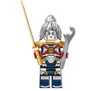 LEGO Ninjago: PIXAL Minifigure con Chiave e Katana Oro P.I.X.A.L.