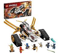 LEGO NINJAGO Raider Ultra Sonico, Moto e Aereo Giocattolo, Veicolo Ninja 4 in 1 con Minifigure di Kai, Cole, Zane e Jay, 71739