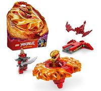 Lego ninjago 71823 spinner del drago spinjitzu di kai - trottola giocattolo con 2 minifigure e armi, giochi per bambini 6+