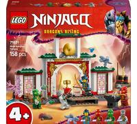 Lego ninjago 71831 tempio dello spinjitzu ninja - set giocattolo con 4 minifigure, drago, armi e accessori, giochi bambini 4+