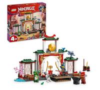 Lego ninjago 71831 tempio dello spinjitzu ninja - set giocattolo con 4 minifigure, drago, armi e accessori, giochi bambini 4+