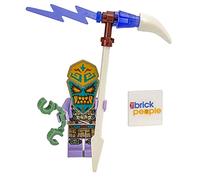 LEGO Ninjago: Thunder Keeper Minifig con Lightning Staff