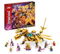 LEGO Ninjago Ultra Drago d’Oro di Lloyd, Set Serie TV Crystallized con Grande Action Figure da Costruire e 9 Minifigure, Idea Regalo, Giochi per Bambina o Bambino da 9 Anni in su 71774