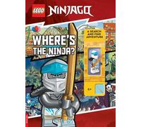 LEGO® NINJAGO®: Where’s the Ninja? A Search and Find Adventure (with Zane minifigure)
