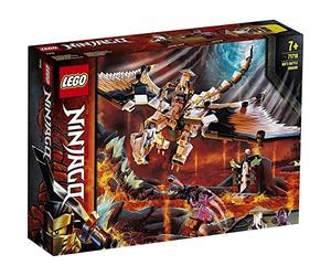 LEGO NINJAGO Wu’s Battle Dragon 71718 Ninja Battle Set Building Kit Featuring Buildable Figures, New 2020 (321 Pieces)