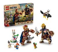 LEGO ONE PIECE Dori Contro Brogi - Giganti di Little Garden - Giocattolo Interattivo con 2 Action Figure e 5 Minifigure - Regalo per Bambini, Bambine e Fan da 9 Anni in su - 75644