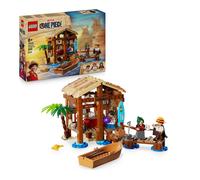 Lego one piece 75636 la capanna del villaggio foosha con barca giocattolo