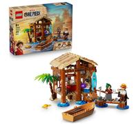 LEGO ONE PIECE La Capanna del Villaggio Foosha Giocattolo con Barca, Minifigure