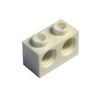 LEGO Parts and Pieces: Technic White 1x2 with Two Holes Brick x20