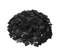 LEGO Parts: Tile, Modificato 3 x 4 con 4 Studs in Center - Minifigure Display Base Collector Series (Black) by