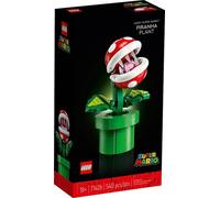 LEGO Super Mario 71426 Pianta Piranha, Personaggio Snodabile con Tubo e 2 Monete, Kit Modellismo per Adulti, Idea Regalo