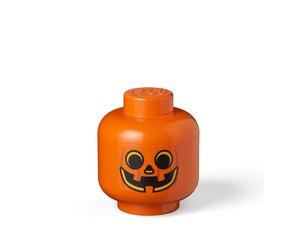 LEGO Piccola Testa Di Stoccaggio | Zucca | Arancione