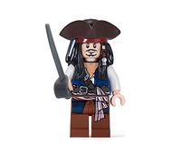 LEGO® Pirates of the Caribbean Jack Sparrow TM minifigure with tricorn rare version