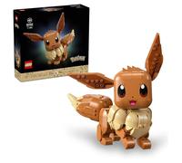 LEGO Pokémon Eevee Personaggio - Kit Modellismo per Adulti Tratto dall'Anime con Arti, Orecchie e Coda Snodabili - Decorazione Fai da Te per Camera o Scrivania - Regalo per Gamer da Collezione - 72151