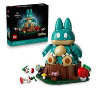 LEGO Pokémon Munchlax Figure - Building Set for Adults - Anime Model Kit w/Posab