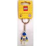 LEGO Portachiavi originale New York Minifigure 853601, bianco, S