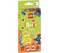 Lego ReCreate Activity Cards - Animali, Gioco di Società ufficiale LEGO - 15-30 min, 1-5 giocatori, da 6+ Anni