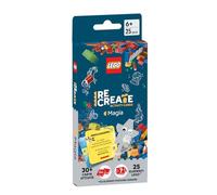 Lego ReCreate Activity Cards - Magia, Gioco di Società ufficiale LEGO - Gioco di Costruzione veloce e divertente per tutta la famiglia: 15-30 min, 1-5 giocatori, da 6+ Anni