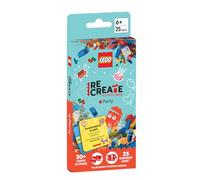 Lego ReCreate Activity Cards - Party, Gioco di Società ufficiale LEGO - Gioco di Costruzione veloce e divertente per tutta la famiglia: 15-30 min, 1-5 giocatori, da 6+ Anni