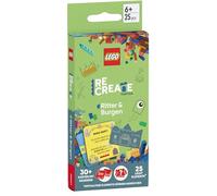 LEGO® - ReCreate Karten - Ritter & Burgen: mit LEGO-Elementen