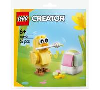 Costruzioni LEGO Decorazione delle uova di Pasqua con pulcino