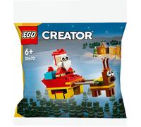 LEGO CREATOR 30670 - Set di sacchetti di plastica con Babbo Natale in slitta