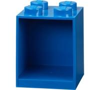 Room Copenhagen Brick Mensola mattoncini Lego 4 manopole, Blu, 4 Bottoni