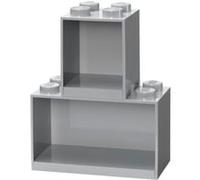 Room Copenhagen 41171740 Set di mattoncini Lego, 2 Pezzi, Grigio, Oro, One Size