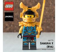 LEGO Samurai X (Nya) njo0776 Minifigure njo776 Ninjago Crystalized 71775