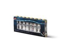 LEGO Scatola espositiva per 16 minifigure Harry Potter, contenitore impilabile per muro o scrivania, ideale per esposizione e conservazione LEGO