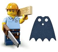 LEGO Series 13 Minifigures - Carpenter Minifig with Saw and 2x4 (71008)