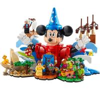 Lego ideas 21352 magia disney, set da collezione per adulti da costruire con personaggi dei film, idea regalo per uomo o donna