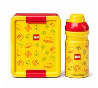 LEGO - Set pranzo Brick Art Line - Contenitore per il pranzo e borraccia, design a mattoncini, riutilizzabile, per la scuola e la vita quotidiana