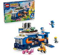 LEGO Sonic the Hedgehog Camion di Comando Team Sonic - Giocattolo Interattivo con Macchina ATV e 5 Figure tra cui Tails - Regalo per Bambini, Bambine e per i Fan dei Videogiochi da 8 Anni - 77006