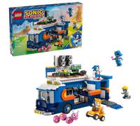 LEGO Sonic the Hedgehog Camion di Comando Team Sonic - Giocattolo Interattivo con Macchina ATV e 5 Figure tra cui Tails - Regalo per Bambini, Bambine e per i Fan dei Videogiochi da 8 Anni - 77006