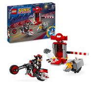 LEGO Sonic the Hedgehog La Fuga di Shadow the Hedgehog, Set con Moto Giocattolo