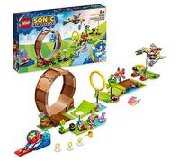 LEGO Sonic the Hedgehog Sfida del Giro della Morte nella Green Hill Zone di Sonic, Gioco da Costruire per Bambini e Bambine con 9 Personaggi tra cui Dr. Eggman e Amy, Idea Regalo di Compleanno 76994