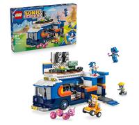 LEGO Sonic the Hedgehog Camion di Comando Team Sonic - Giocattolo Interattivo con Macchina ATV e 5 Figure tra cui Tails - Regalo per Bambini, Bambine e per i Fan dei Videogiochi da 8 Anni - 77006