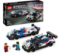 LEGO SPEED CHAMPION AUTO CORSA BMWM4GT3 E BMWMHYBRIDV8 2 MODELLINI DA COSTRUIRE